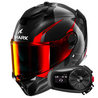 Integral Shark Spartan GT Pro Kultram Carbon DKR + Kit Bluetooth 5S Solo