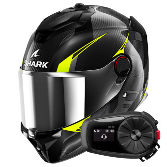 Integral Shark Spartan GT Pro Kultram Carbon DKY + Kit Bluetooth 5S Solo