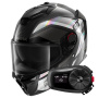 Casque Integral Shark Spartan GT Pro Ritmo Carbon DAI + Kit Bluetooth 5S Solo