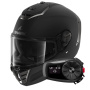 Casque Integral Shark Spartan RS Blank Mat KMA + Kit Bluetooth 5S Solo