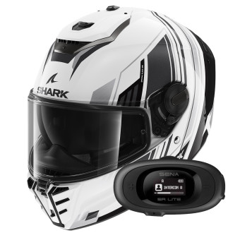 Integral Shark Spartan RS Byhron WKU + Kit bluetooth 5R Lite Solo