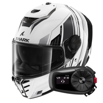 Integral Shark Spartan RS Byhron WKU + Kit Bluetooth 5S Solo