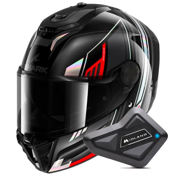 Integral Shark Spartan RS Byrhon KIR + Kit Bluetooth BT Mini