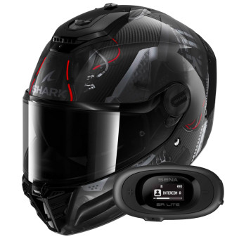 Casque Integral Shark Spartan RS Carbon Xbot DAA + Kit bluetooth 5R Lite Solo Casque Integral Shark Spartan RS Carbon Xbot DAA + Kit bluetooth 5R Lite Solo