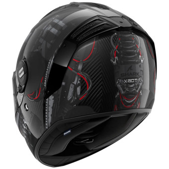 Shark Spartan RS Carbon Xbot DAA + Kit Bluetooth BT Mini
