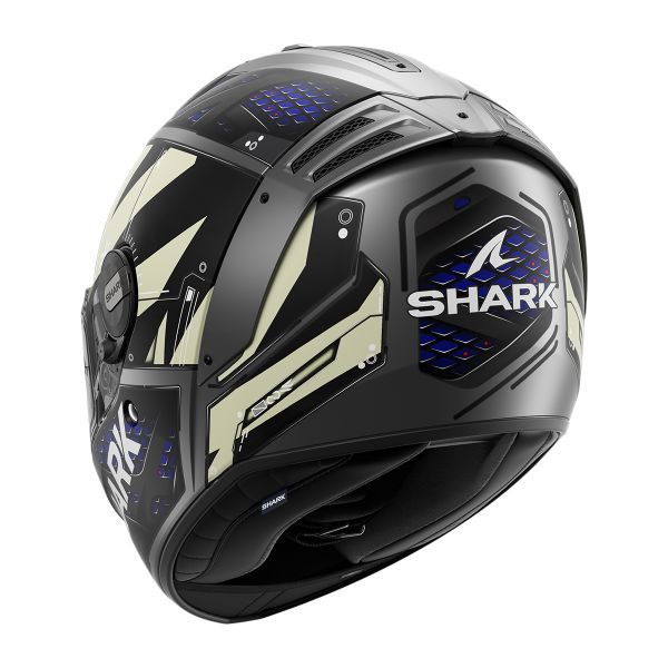 Shark Spartan RS Styngrey Mat AAB + Kit Bluetooth 5S Solo