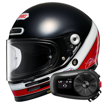 Integral Shoei Glamster 06 Abiding TC-1 + Kit Bluetooth 5S Solo