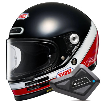 Integral Shoei Glamster 06 Abiding TC-1 + Kit Bluetooth BT Mini