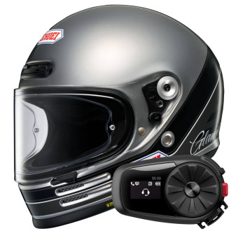 Integral Shoei Glamster 06 Abiding TC-10 + Kit Bluetooth 5S Solo