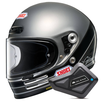 Integral Shoei Glamster 06 Abiding TC-10 + Kit Bluetooth BT Mini