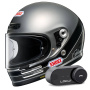 Casque Integral Shoei Glamster 06 Abiding TC-10 + Bluetooth-Kit Lokui K30