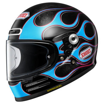 Shoei Glamster 06 Blast TC2 + Kit bluetooth 5R Lite Solo