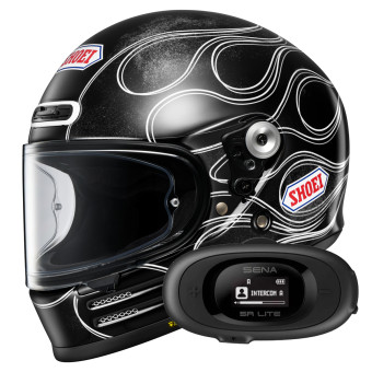 Casque Integral Shoei Glamster 06 Blast TC5 + Kit bluetooth 5R Lite Solo Casque Integral Shoei Glamster 06 Blast TC5 + Kit bluetooth 5R Lite Solo