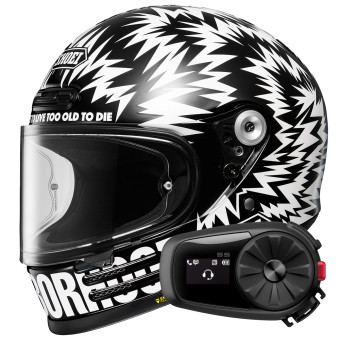 Integral Shoei Glamster 06 Neighborhood X DSC TC5 + Kit Bluetooth 5S Solo