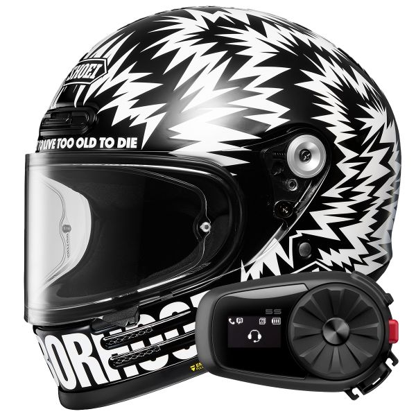 Integral Shoei Glamster 06 Neighborhood X DSC TC5 + Bluetooth Kit 5S Solo Integral Shoei Glamster 06 Neighborhood X DSC TC5 + Bluetooth Kit 5S Solo