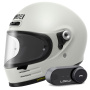 Casque Integral Shoei Glamster 06 Off White + Bluetooth-Kit Lokui K30