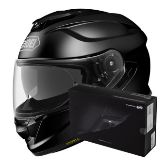 Integral Shoei GT-AIR 2 Black + Intercom Sena SRL-Mesh
