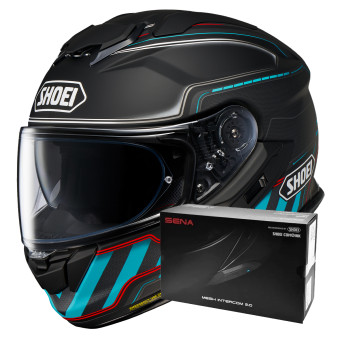 Integral Shoei GT-AIR 3 Discipline TC2 + Intercom Sena SRL-03