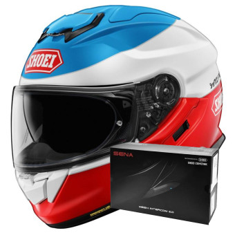 Casque Integral Shoei GT-Air 3 Lilt TC-10 + Intercom Sena SRL-03 Casque Integral Shoei GT-Air 3 Lilt TC-10 + Intercom Sena SRL-03