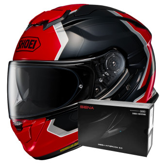 Integral Shoei GT-AIR 3 Realm TC1 + Intercom Sena SRL-03