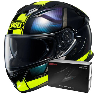 Integral Shoei GT-AIR 3 Scenario TC-3 + Intercom Sena SRL-03