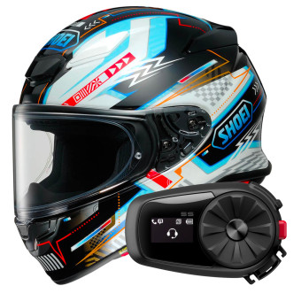 Integral Shoei NXR2 Arcane TC10 + Kit Bluetooth 5S