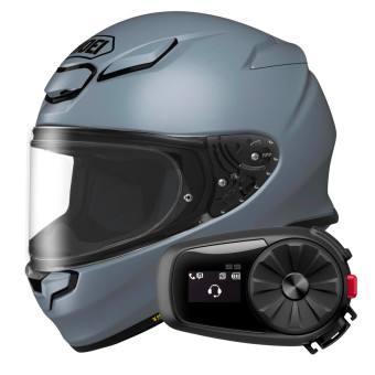 Integral Shoei NXR2 Basalt Grey + Kit Bluetooth 5S