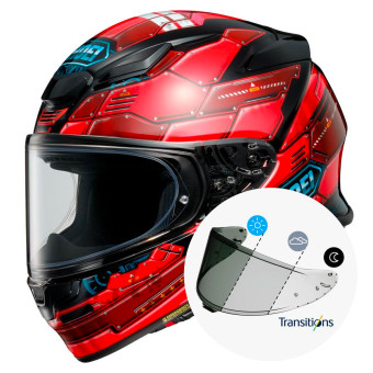 Integral Shoei NXR2 Fortress TC-1 + Fotochrom Visier
