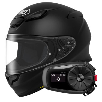 Integral Shoei NXR2 Matt Black + Kit Bluetooth 5S