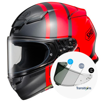 Integral Shoei NXR2 MM93 Collection Track TC1 + Fotochrom Visier