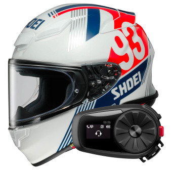 Integral Shoei NXR2 MM93 Retro TC10 + Kit Bluetooth 5S