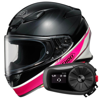 Integral Shoei NXR2 Nocturne TC7 + Kit Bluetooth 5S