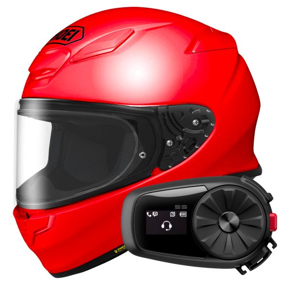 Integral Shoei NXR2 Shine Red + Bluetooth Kit 5S Integral Shoei NXR2 Shine Red + Bluetooth Kit 5S