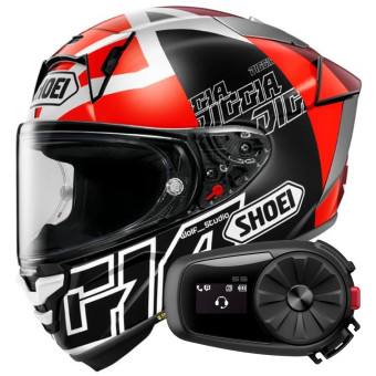 Casque Integral Shoei X-SPR Pro Diggia 2 TC1 + Kit Bluetooth 5S Solo Casque Integral Shoei X-SPR Pro Diggia 2 TC1 + Kit Bluetooth 5S Solo