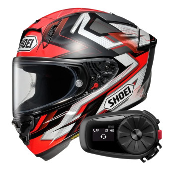Integral Shoei X-SPR Pro Escalate TC-1 + Kit Bluetooth 5S Solo