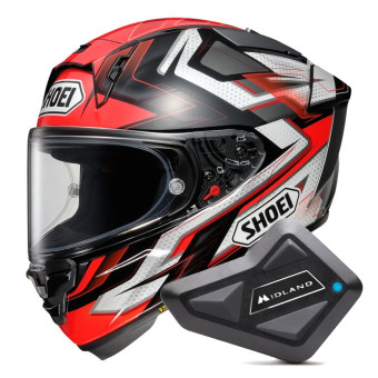 Casque Integral Shoei X-SPR Pro Escalate TC-1 + Kit Bluetooth BT Mini Casque Integral Shoei X-SPR Pro Escalate TC-1 + Kit Bluetooth BT Mini