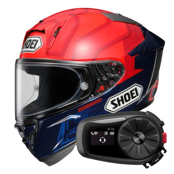 Casque Integral Shoei X-SPR Pro Marquez TC-1 + Kit Bluetooth 5S Solo Casque Integral Shoei X-SPR Pro Marquez TC-1 + Kit Bluetooth 5S Solo
