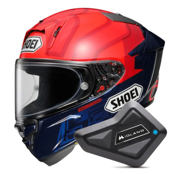 Casque Integral Shoei X-SPR Pro Marquez TC-1 + Kit Bluetooth BT Mini Casque Integral Shoei X-SPR Pro Marquez TC-1 + Kit Bluetooth BT Mini