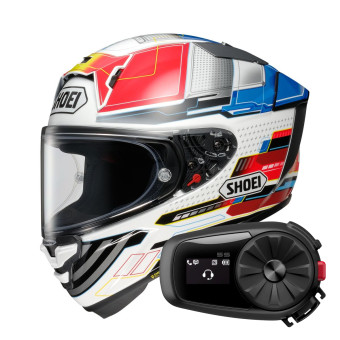 Integral Shoei X-SPR Pro Proxy TC-10 + Kit Bluetooth 5S Solo