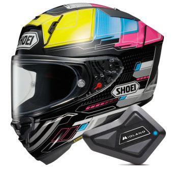 Integral Shoei X-SPR Pro Proxy TC-11 + Kit Bluetooth BT Mini
