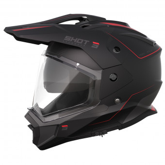 Integral SHOT Trek Rally Black Red Matt