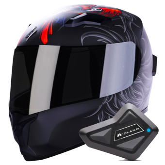 Integral Stormer Wise Fear Matt + Kit Bluetooth BT Mini
