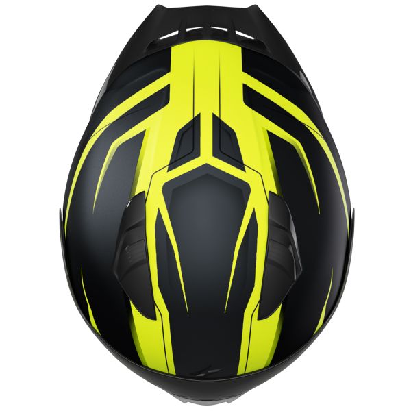 Stormer ZS-601 Star Neon Yellow Black Grey Matt