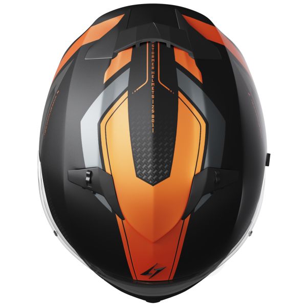 Stormer ZS-801 Elite Neon Orange Metal Matt