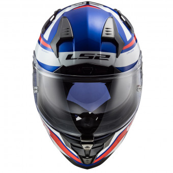 LS2 Challenger Fusion Blue Red FF327