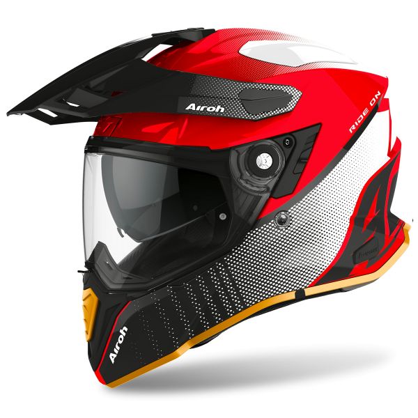 Integral Airoh Commander Progress Special Red Gloss Edition