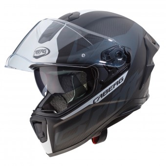 Caberg Drift Evo Carbon Matt Anthracite White