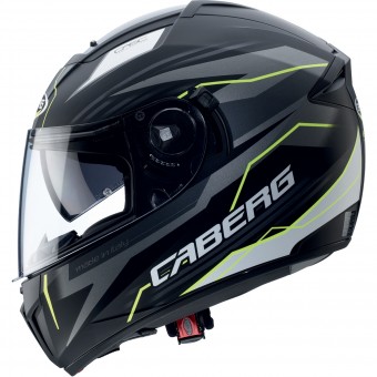Caberg Ego Quartz Matt Black Yellow Fluo