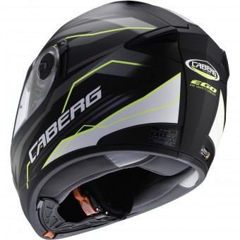 Caberg Ego Quartz Matt Black Yellow Fluo