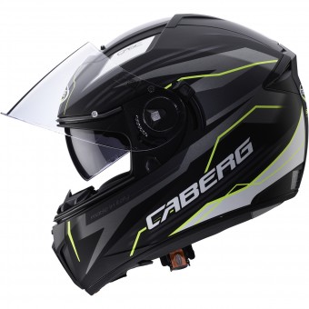 Caberg Ego Quartz Matt Black Yellow Fluo